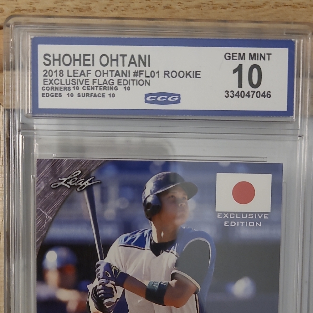 Leaf Shohei Ohtani Rookie Card GEM MINT 10